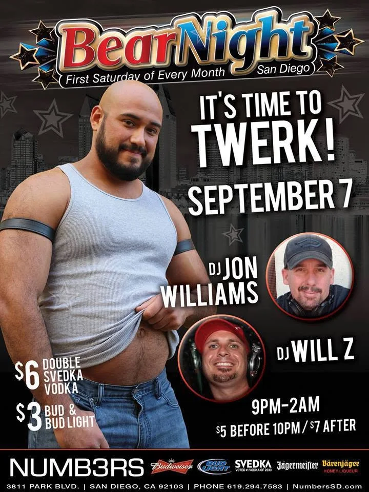 Beat Night promotional flyer featuring DJ Will Z