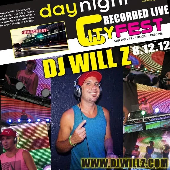 CityFest DJ Will Z promotional graphic